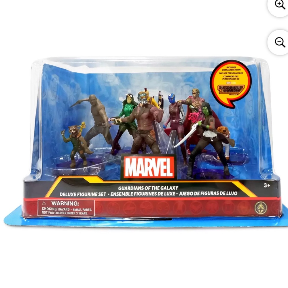 Disney Guardians of the Galaxy Vol. 3 Deluxe Figure Set Marvel New with Box NWT